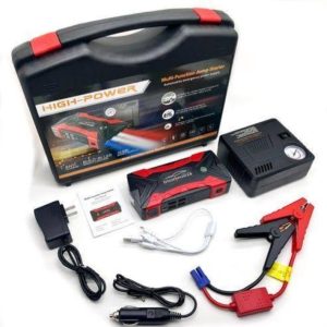 Car Jump Starter Kit With Tyre Pump 99,000mAH