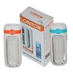 2 IN 1 Lontor Rechargeable Light Ctl-El119- Blue & Orange.