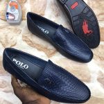 POLO Trendy High Demand Men's High Fashion  Black Leather Gentlemen Shoes_2