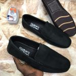 Louis Vuitton Hot Selling Brown Handwoven Leather Men's Shoes