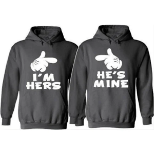CUSTOMIZE PRINT ON DEMAND COUPLES QUALITY UNISEX HOODIE BRANDED T SHIRT
