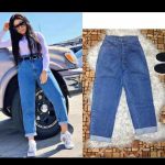 CASUAL HIGH FASHION BOYFRIEND JEANS TROUSERS