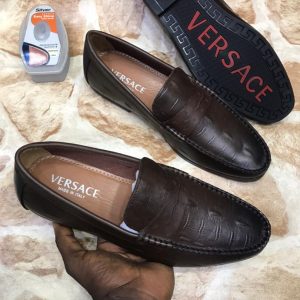 Versace Classic Top Men's Fashion Bestseller Men's Broque Shoes_2