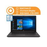 Hp 250 G7, Intel Core I3, 1TB Hdd, 4GB Ram, Bluetooth, Webcam, Win 10