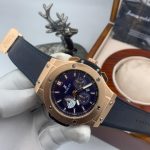 HUBLOT CLASSIC MEN'S LEATHER STEEL LUXURY WRISTWATCH