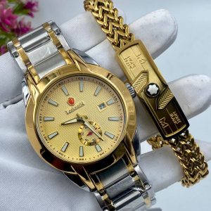 Smart Looking Lookworld Chain Watch with Bracelet